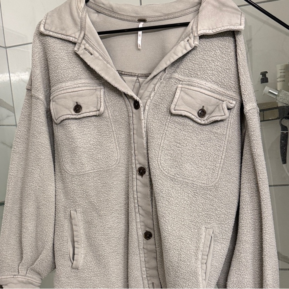 Ruby oversized shirt Button-Up Jacket